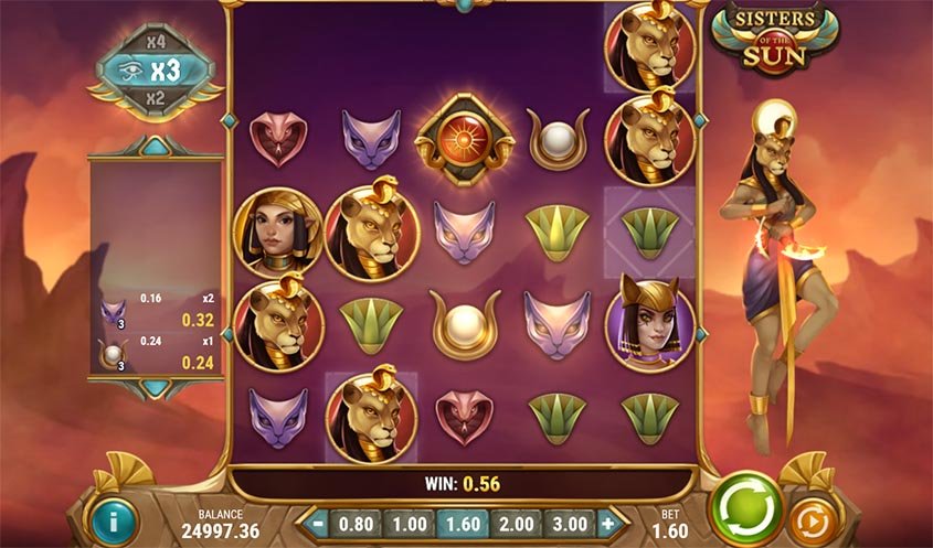 Play Sisters of the Sun slot