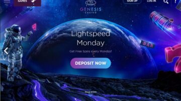Genesis Lightspeed Mondays – How to get the free spins every Monday at Genesis Casino