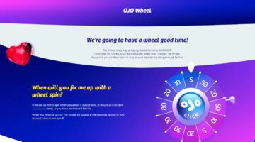Play Ojo spin the wheel