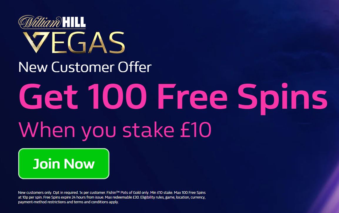 William Hill Vegas free spins